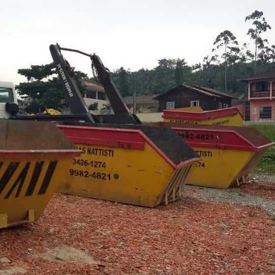 Caçamba para Limpeza de Terrenos e Pátios